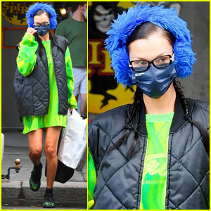 Bella Hadid Does Some Last-Minute Halloween Costume Shopping in NYC