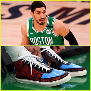 Boston Celtics NBA Star Enes Kanter Calls Out Nike; Wears 'Modern Day Slave' Shoes During Game