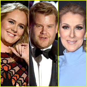 James Corden Reveals How He Got Adele a Framed Piece of Celine Dion's Gum & Celine Dion Reacts!