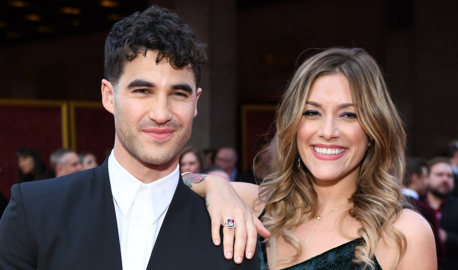 Darren Criss & Wife Mia Reveal She’s Pregnant with Cute ‘Beat