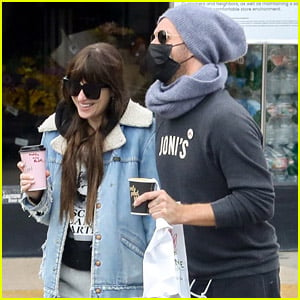 Dakota Johnson & Chris Martin Are As Cute As Can Be During a Coffee Run Together