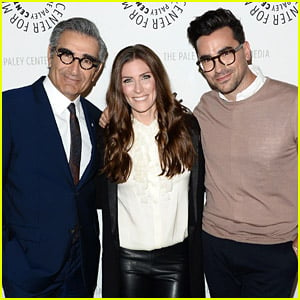 Dan Levy Reveals How Dad Eugene Levy Upstaged Him at Sarah Levy's Wedding