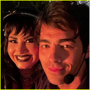 'Camp Rock' Co-Stars & Former Couple Demi Lovato & Joe Jonas Reunite at a Halloween Party!