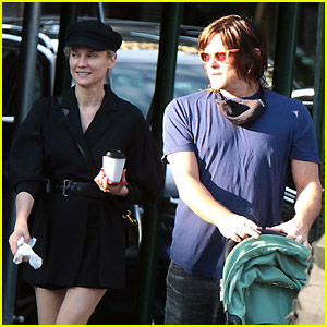 Diane Kruger & Norman Reedus Couple Up For Walk in NYC