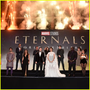 'Eternals' Cast Recalls Angelina Jolie's Halloween Party