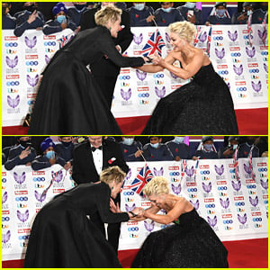Hannah Waddingham & Sharon Stone Had The Most Wholesome Moment at Pride of Britain Awards