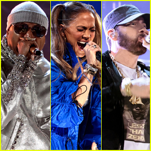 LL Cool J Performs with Jennifer Lopez & Eminem at Rock & Roll Hall of Fame Induction Ceremony