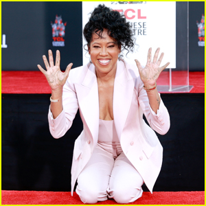 Regina King Honored During Hand & Footprint Ceremony at TCL Chinese Theatre in Hollywood!