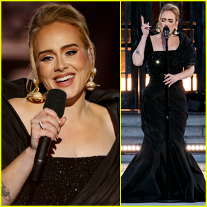 Adele Wows in Black Gown While Performing During 'One Night Only' Special!