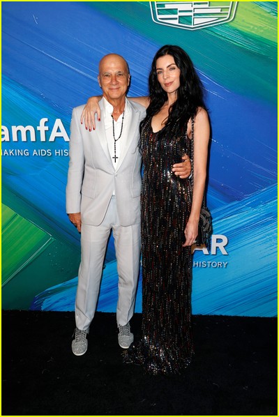Liberty Ross and Jimmy Iovine at the amfAR Gala Los Angeles 2021
