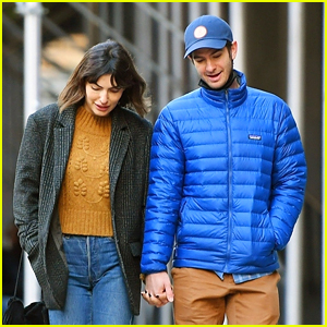 Andrew Garfield Makes Rare Outing With Alyssa Miller in NYC