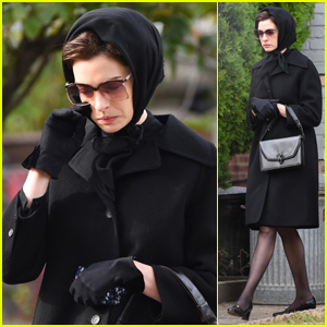 Anne Hathaway Films Funeral Scene for 'Armageddon Time'