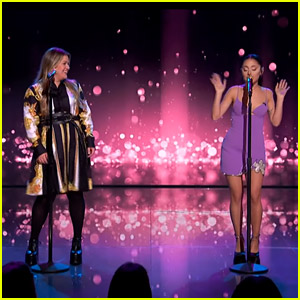 Ariana Grande & Kelly Clarkson Face Off in a Pop Divas Sing-Off in 'That's My Jam' Preview