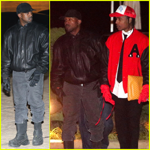 Kanye West & A$AP Rocky Grab Dinner Together in Malibu