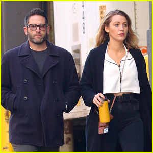 Blake Lively Spotted During Afternoon Outing with Her Manager