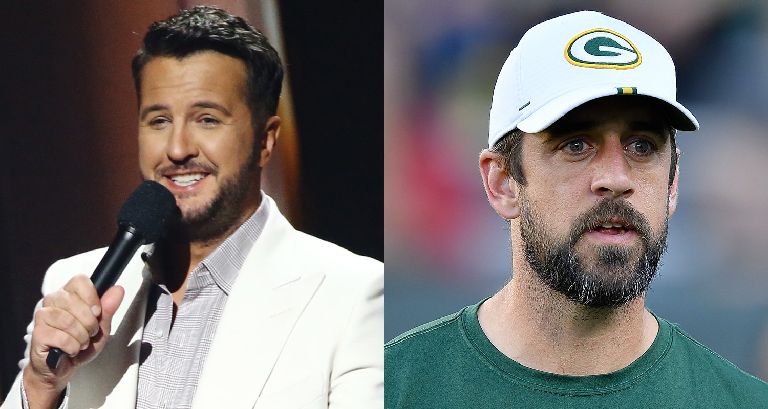 Luke Bryan Trolls Aaron Rodgers Over COVID Vaccine Controversy in CMAs