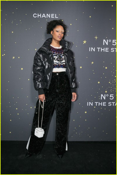 Ajani Russell at the Chanel in the Stars Event