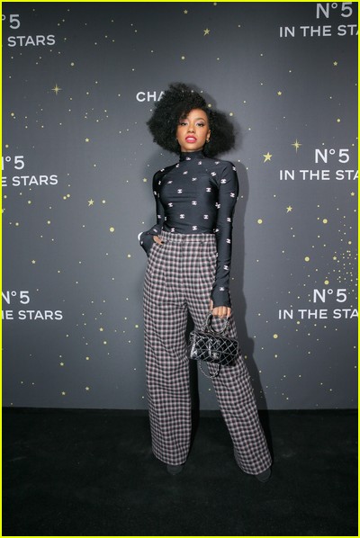 Alyah Chanelle Scott at the Chanel in the Stars Event