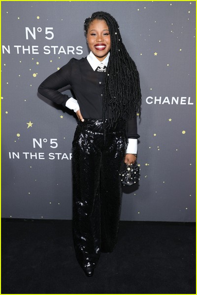 Dominique Fishback at the Chanel in the Stars Event
