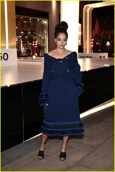 Quintessa Swindell at the Chanel in the Stars Event