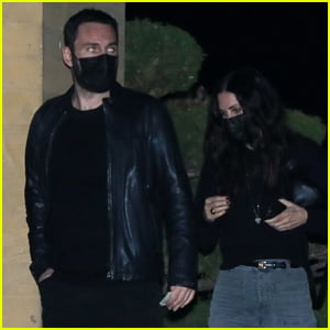 Courteney Cox & Fiance Johnny McDaid Couple Up for Date Night in Malibu