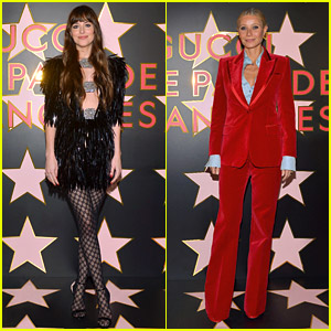 Dakota Johnson & Gwyneth Paltrow Were Spotted Bonding at the Gucci Fashion Show!