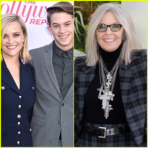 Diane Keaton Mistakes Reese Witherspoon's Son Deacon, 18, for Leonardo DiCaprio & Reese Calls Her Out in Her Instagram Comments!