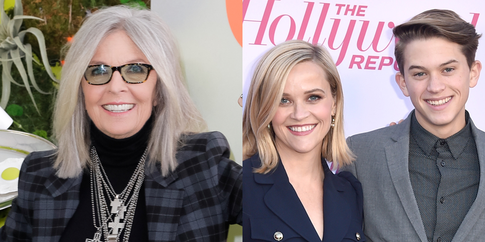 Diane Keaton Mistakes Reese Witherspoon’s Son Deacon, 18, for Leonardo