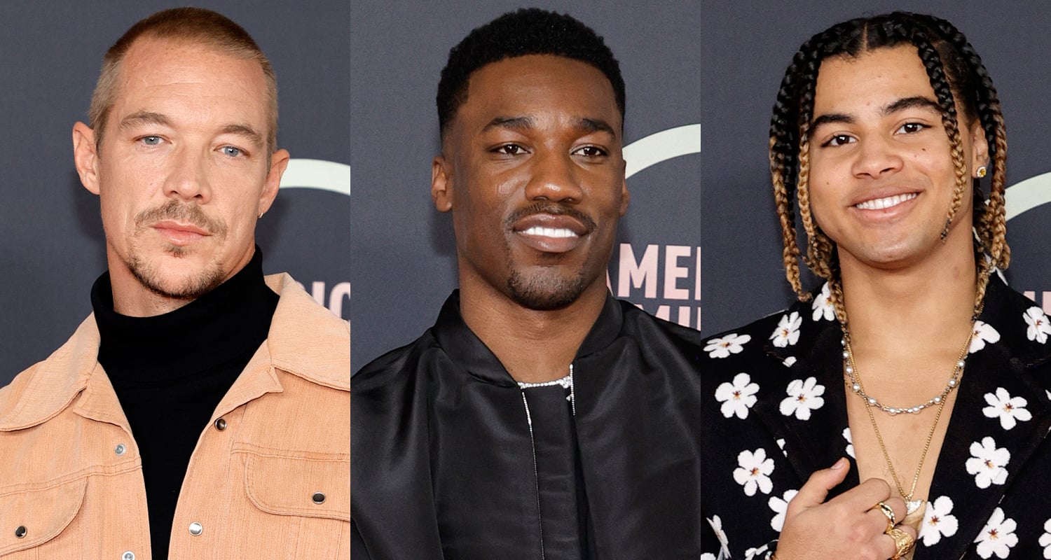 Diplo, Giveon, & More Stars Step Out for American Music Awards 2021 | 2021 American Music Awards, 24kGoldn, American Music Awards, Diplo, Giveon, Gunna, Iann Dior, nav, Taurus - Vimarsana News