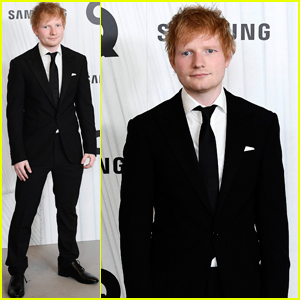Ed Sheeran Suits Up for GQ's Men of the Year Awards 2021