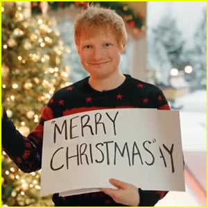 Ed Sheeran & Elton John Recreate 'Love Actually' to Announce Their New Christmas Collaboration - Watch Here!