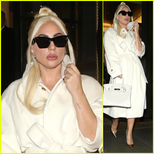 Lady Gaga Heads Out for 'Graham Norton' Taping in London