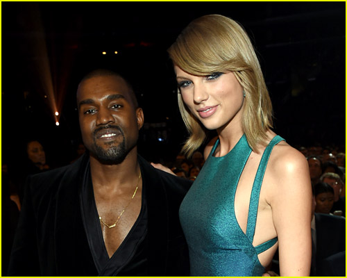 Taylor Swift and Kanye West photo