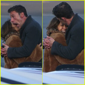 Jennifer Lopez Gets Kisses From Ben Affleck Ahead Of Her Flight Out Of Town