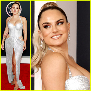 JoJo Wows with Gorgeous Red Carpet Look at American Music Awards 2021!