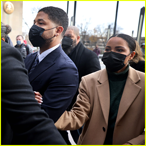Jussie Smollett Gets Support From Sister Jurnee at First Day of Trial in Chicago