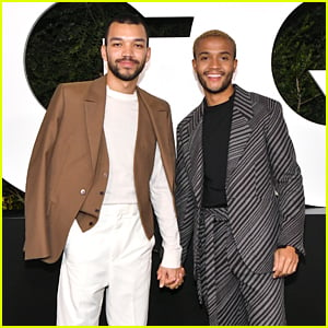 Justice Smith Makes Red Carpet Debut With Boyfriend Nicholas Ashe