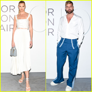 Karlie Kloss, Ricky Martin & More Stars Attend the Dior Medallion Chair Exhibition Opening in Miami