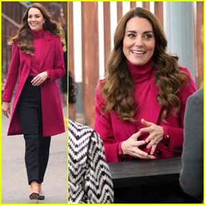 Kate Middleton Makes a Special Visit to Nower Hill High School for a Science Lesson