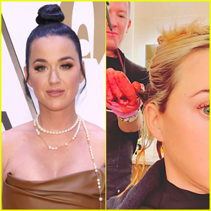 Katy Perry Dyed Her Hair Black Again & Orlando Bloom Had the Best Comment!