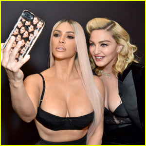 Kim Kardashian Asks Madonna a Question in 'Madame Xtra Q&A' for Paramount+ - Watch!