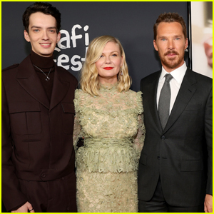 Kristen Dunst Joins Benedict Cumberbatch & Kodi Smit-McPhee at 'The Power of the Dog' Screening During AFI Fest 2021