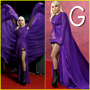 Lady Gaga Makes a Grand Entrance at 'House of Gucci' Premiere!