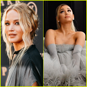 Jennifer Lawrence Fangirled Like a 'Contest Winner' for 'Don't Look Up' Co-Star Ariana Grande