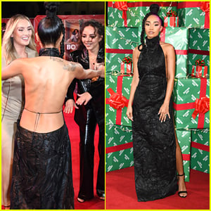 Leigh-Anne Pinnock Gets Support From Little Mix Bandmates Perrie Edwards & Jade Thirlwall at 'Boxing Day' Premiere