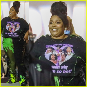 Lizzo Wears Custom Harry Styles Merch to His Concert in L.A.