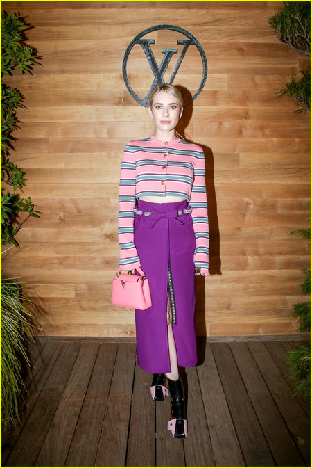 Emma Roberts at the Louis Vuitton Malibu event