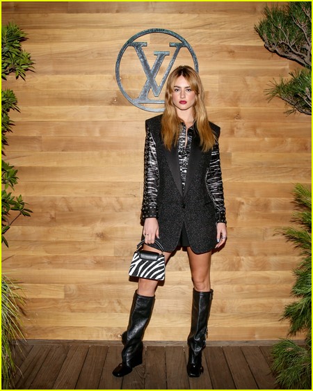 Grace Van Patten at the Louis Vuitton Malibu event