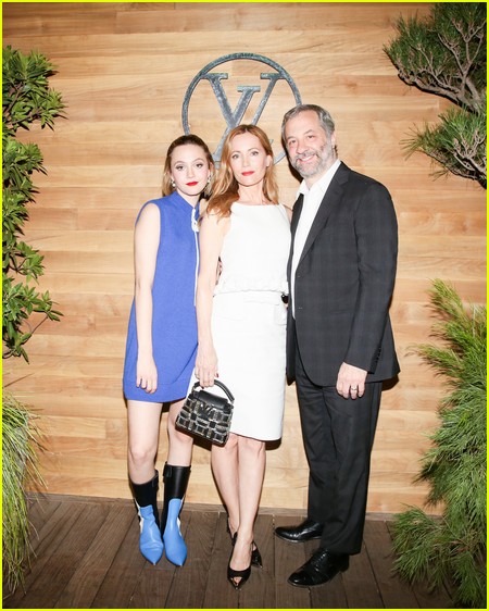 Iris Apatow, Leslie Mann, Judd Apatow at the Louis Vuitton Malibu event