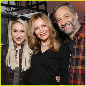 Maria Bakalova Hangs Out with Leslie Mann & Judd Apatow at Tracey Cunningham's Book Launch Party